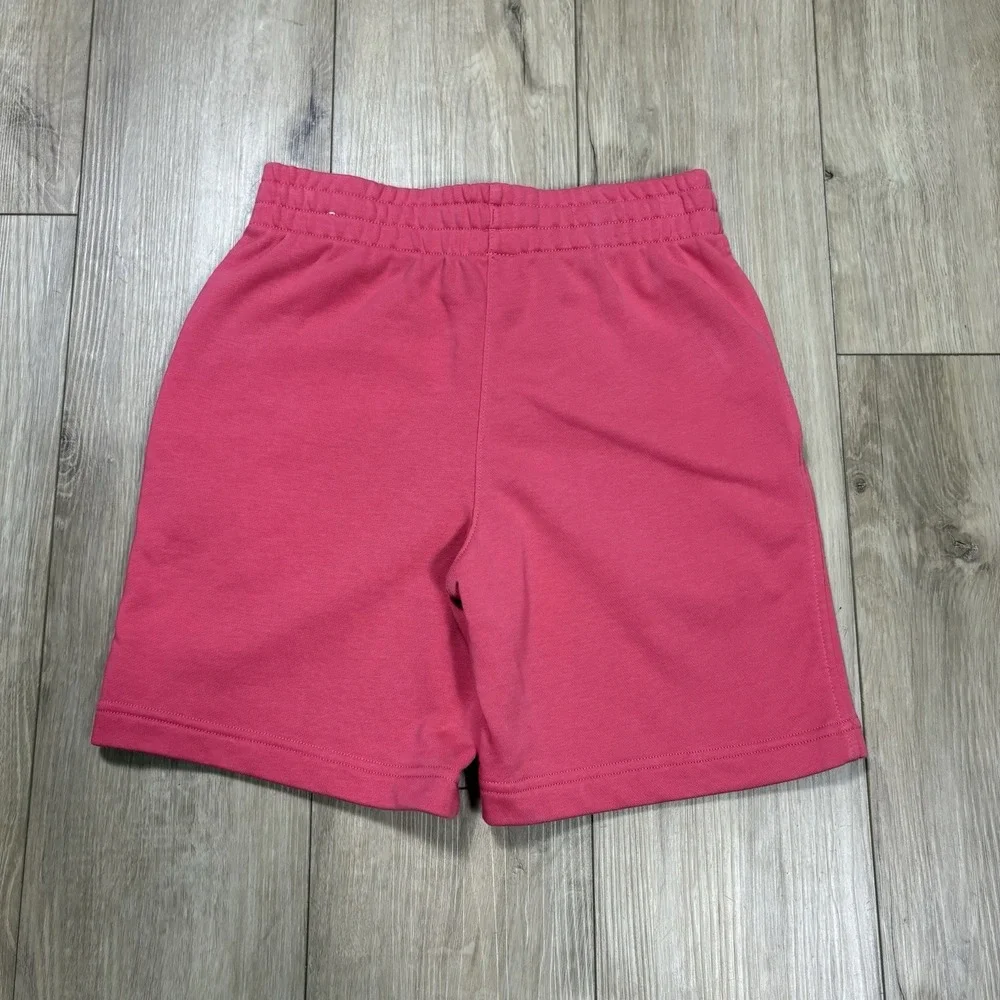 Youth Nike Club Fleece French‎ Terry Shorts Pink Large L